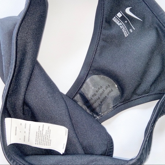 Nike Womens Swimsuit Two Piece Swim Bikini Black S - Picture 8 of 11